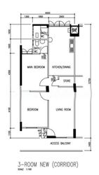 Blk 141 Yishun Ring Road (Yishun), HDB 3 Rooms #558505351